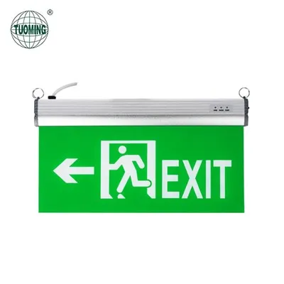Señales externas de salida de incendios